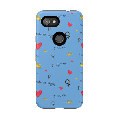 Inspiring Phone Case - 'I Love Me' Design - Tough Cases
