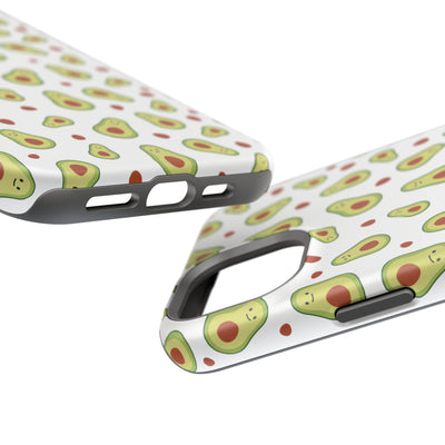 Avocado Pattern Impact-Resistant Phone Case - Fun & Functional