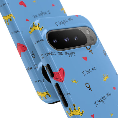Inspiring Phone Case - 'I Love Me' Design - Tough Cases