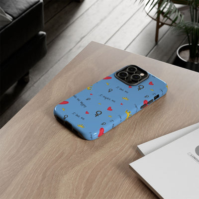 Inspiring Phone Case - 'I Love Me' Design - Tough Cases