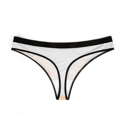 Beach Fun Women's Thongs – Playful Summer Swimwear
