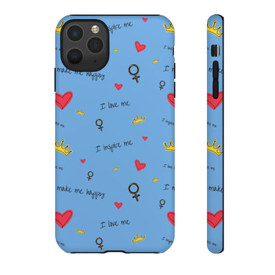 Inspiring Phone Case - 'I Love Me' Design - Tough Cases