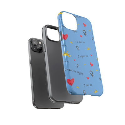 Inspiring Phone Case - 'I Love Me' Design - Tough Cases