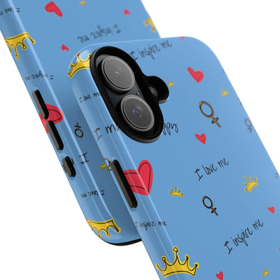 Inspiring Phone Case - 'I Love Me' Design - Tough Cases