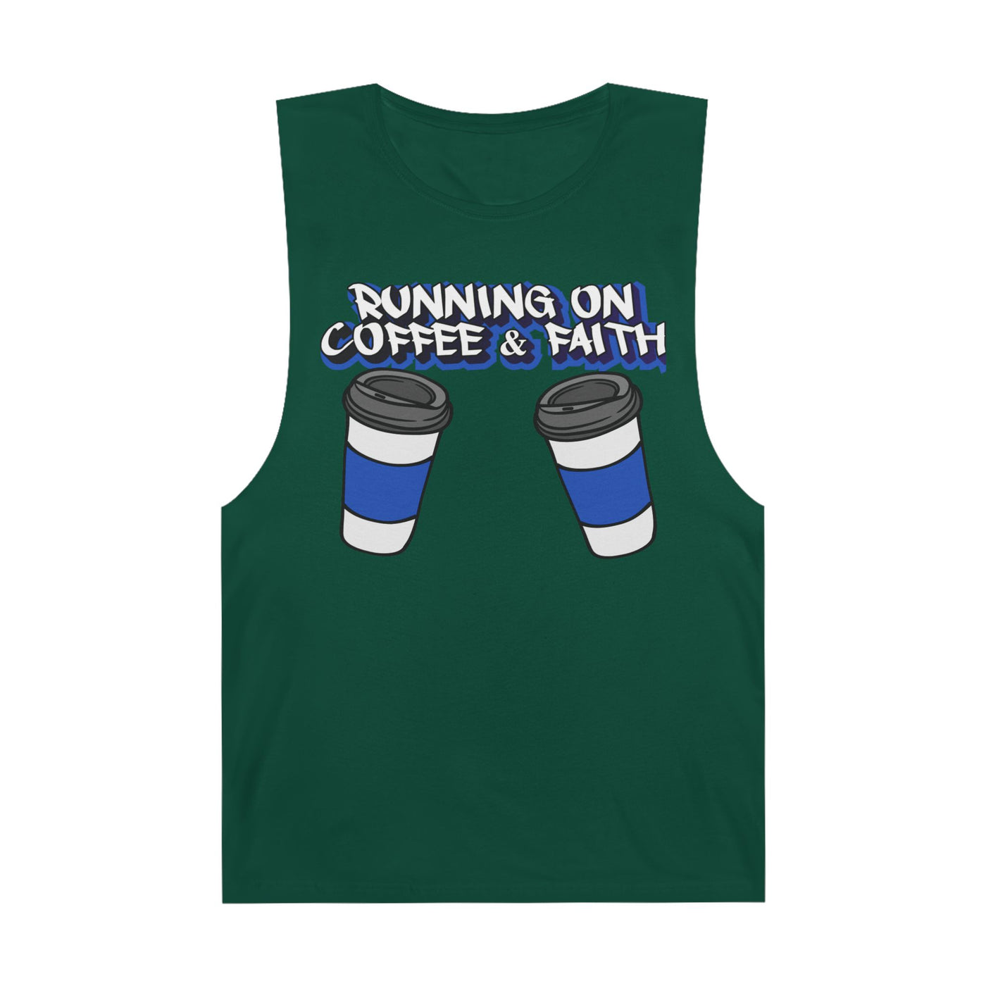 Spooky Vibes Unisex Barnard Tank - Halloween Graphic Sleeveless Tee