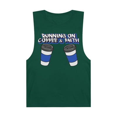 Spooky Vibes Unisex Barnard Tank - Halloween Graphic Sleeveless Tee