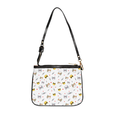 Cute Cat-Themed Small Shoulder Bag - Perfect for Pet Lovers!