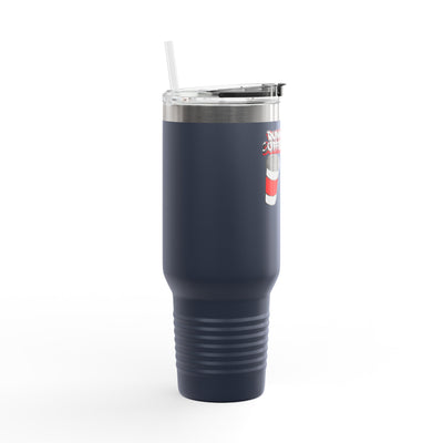 Running on Coffee & Faith Insulated Travel Mug - 40oz Coffee Lover's Companion