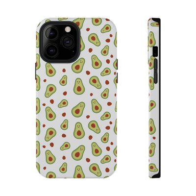 Avocado Pattern Impact-Resistant Phone Case - Fun & Functional