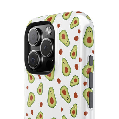 Avocado Pattern Impact-Resistant Phone Case - Fun & Functional
