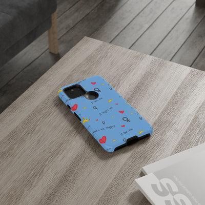 Inspiring Phone Case - 'I Love Me' Design - Tough Cases