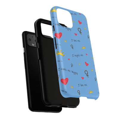 Inspiring Phone Case - 'I Love Me' Design - Tough Cases