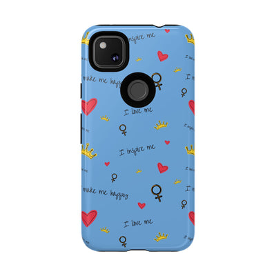 Inspiring Phone Case - 'I Love Me' Design - Tough Cases