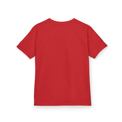 Kids 'Running on Coffee & Faith' Tee - Fun Cotton Shirt for Future Leaders