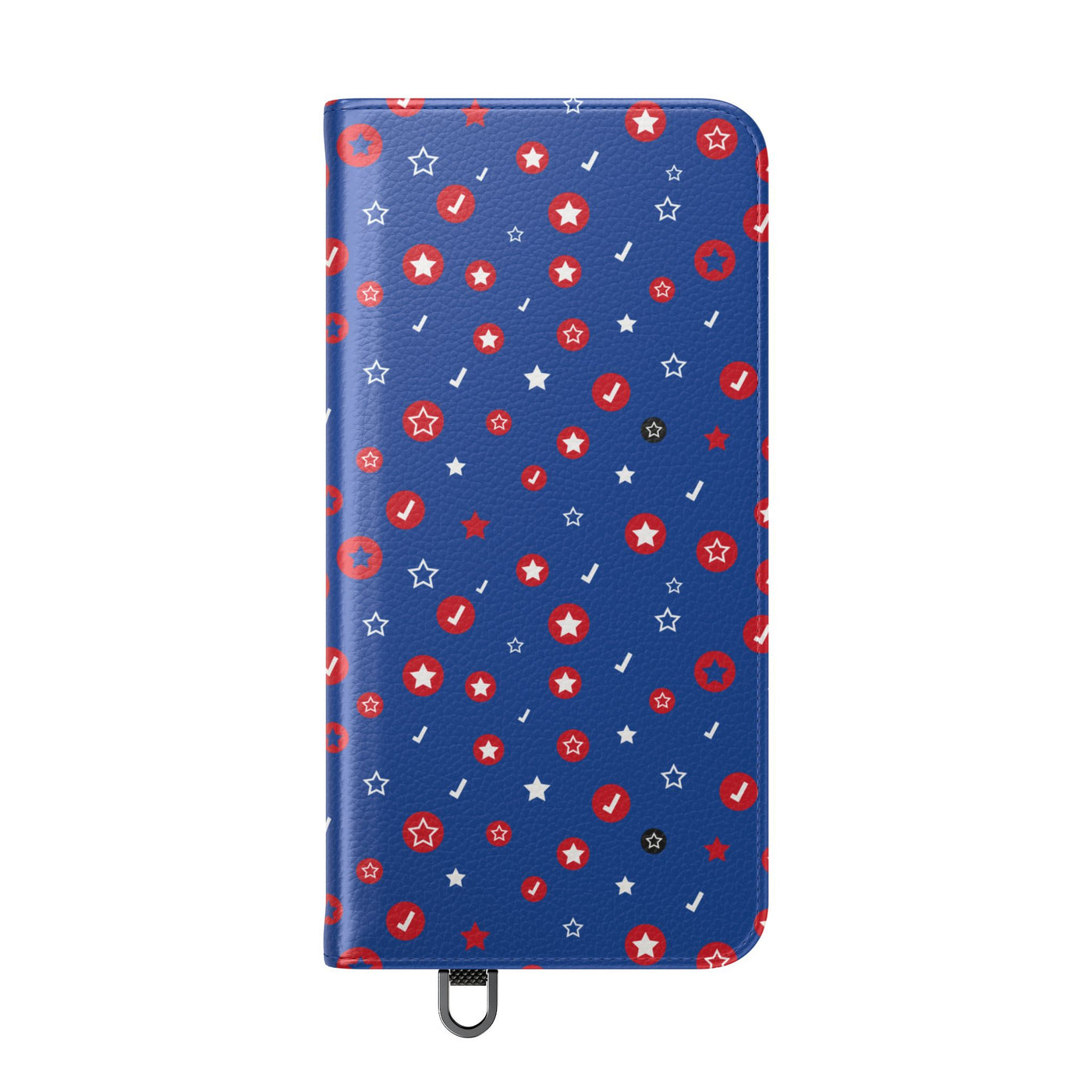 Patriotic Flip Case for Smartphones - Fun Stars and Stripes Design