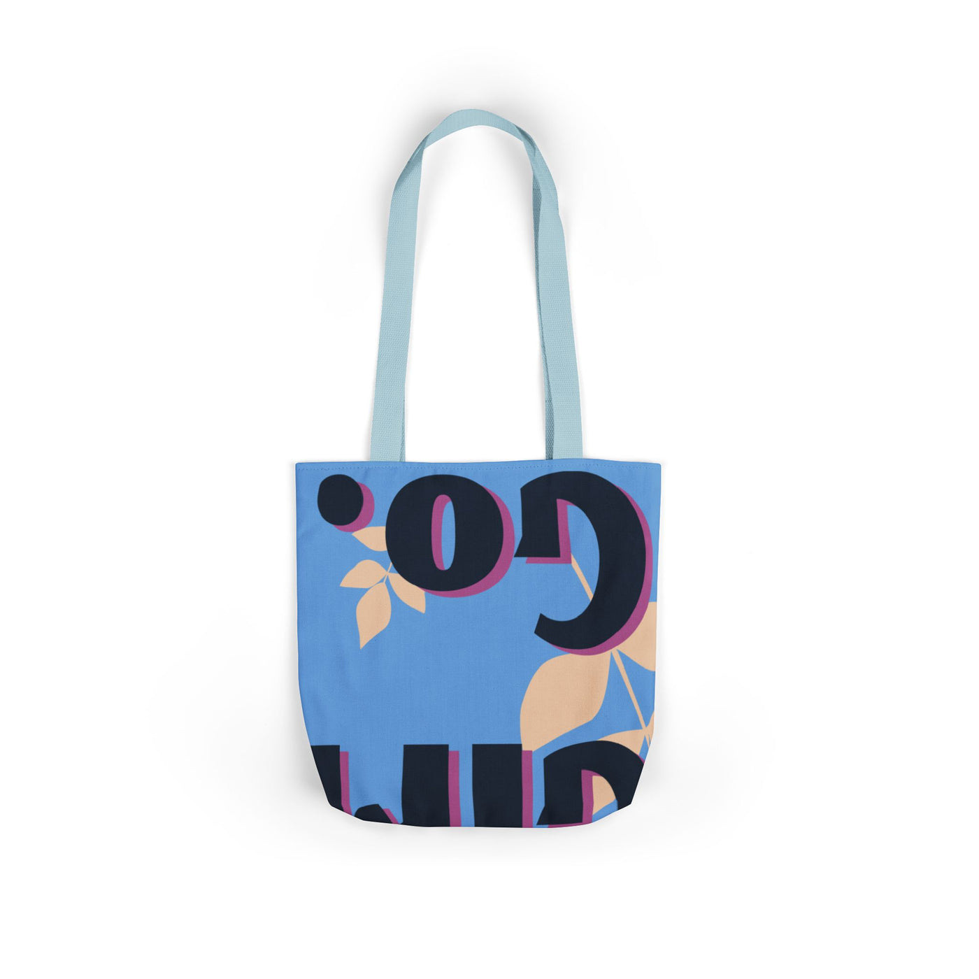 Empowering Canvas Tote Bag | Go Girl Design, Eco-Friendly Shopping Bag, Boho Style, Gift for Her, Everyday Carryall