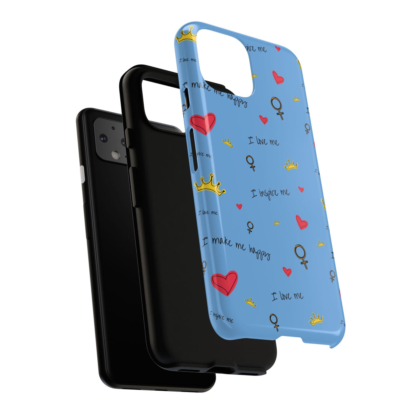 Inspiring Phone Case - 'I Love Me' Design - Tough Cases