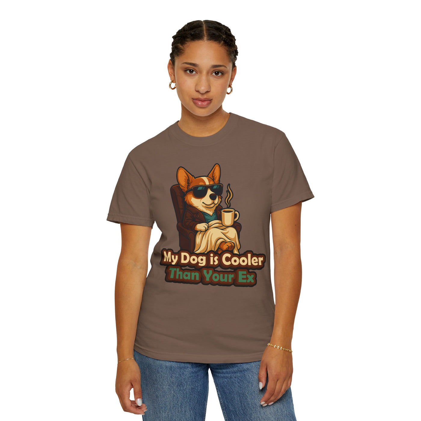 Dog Lover T-Shirt - Funny Cool Dog Quote Unisex Garment-Dyed Tee