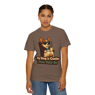 Dog Lover T-Shirt - Funny Cool Dog Quote Unisex Garment-Dyed Tee