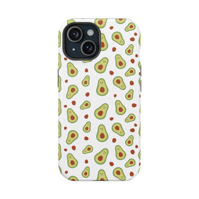 Avocado Pattern Impact-Resistant Phone Case - Fun & Functional