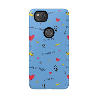 Inspiring Phone Case - 'I Love Me' Design - Tough Cases