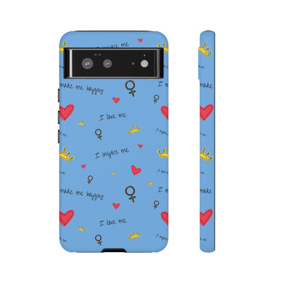 Inspiring Phone Case - 'I Love Me' Design - Tough Cases