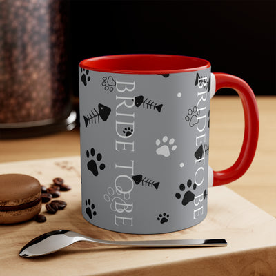 Bride to Be Accent Mug - Perfect for Pet Lovers