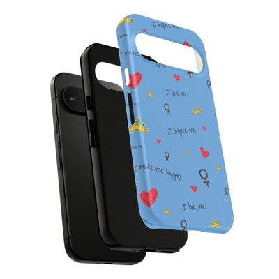 Inspiring Phone Case - 'I Love Me' Design - Tough Cases