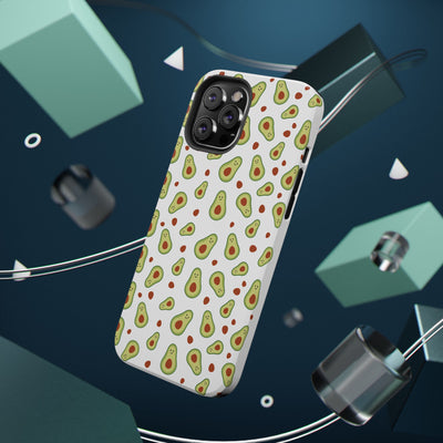 Avocado Pattern Impact-Resistant Phone Case - Fun & Functional