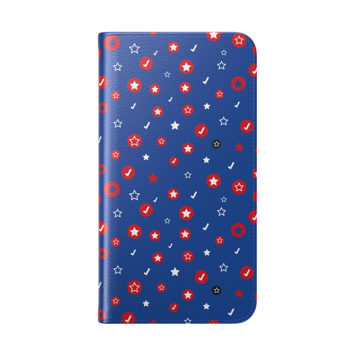 Patriotic Flip Case for Smartphones - Fun Stars and Stripes Design