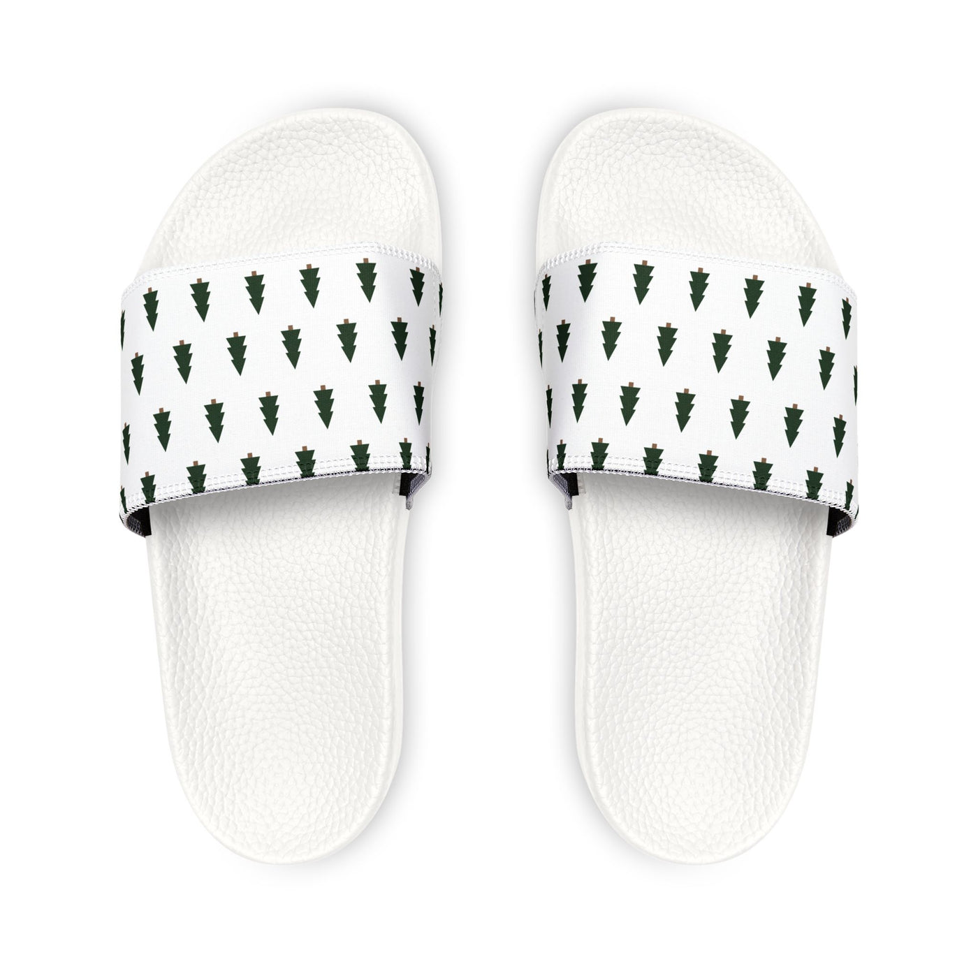 Stylish Removable-Strap Sandals with Pine Tree Design