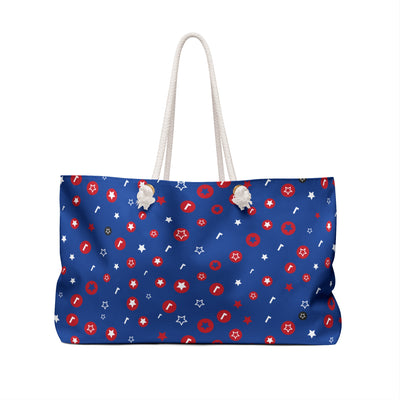 Patriotic Weekender Bag - Stylish Travel Tote for Vacations & Celebrations