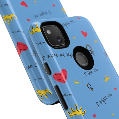 Inspiring Phone Case - 'I Love Me' Design - Tough Cases