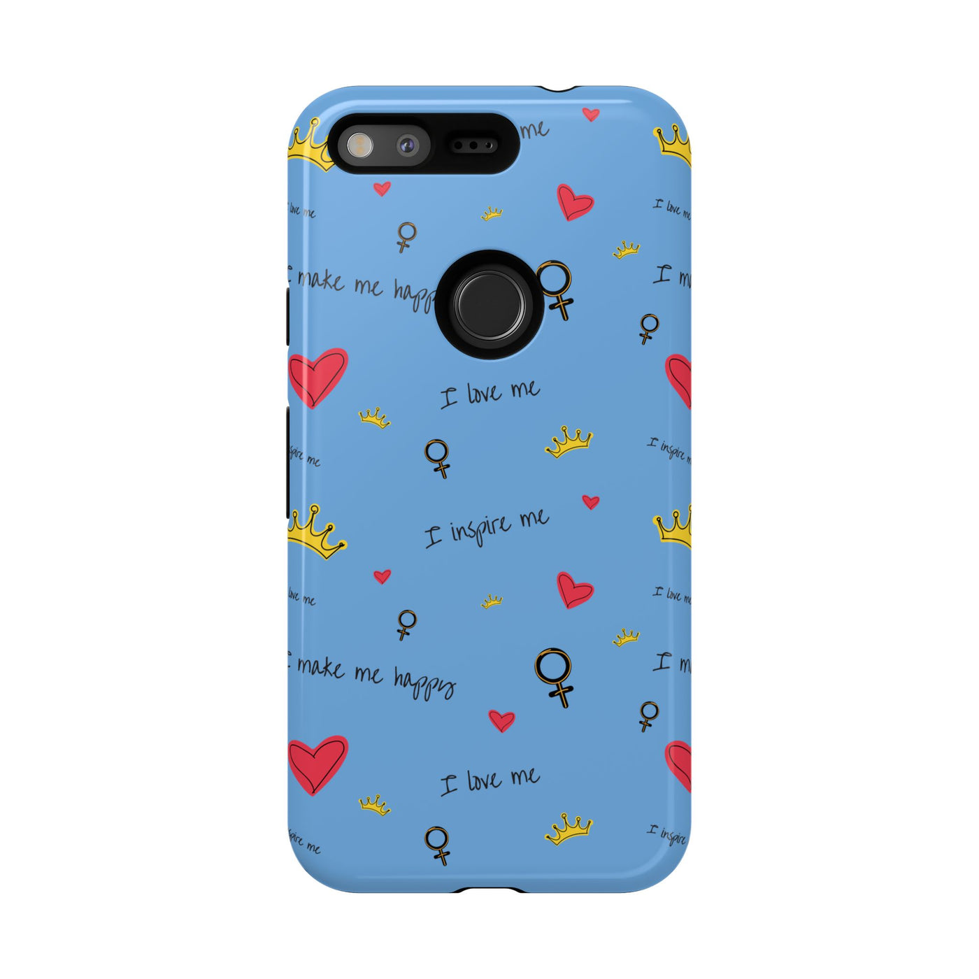 Inspiring Phone Case - 'I Love Me' Design - Tough Cases
