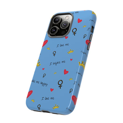 Inspiring Phone Case - 'I Love Me' Design - Tough Cases