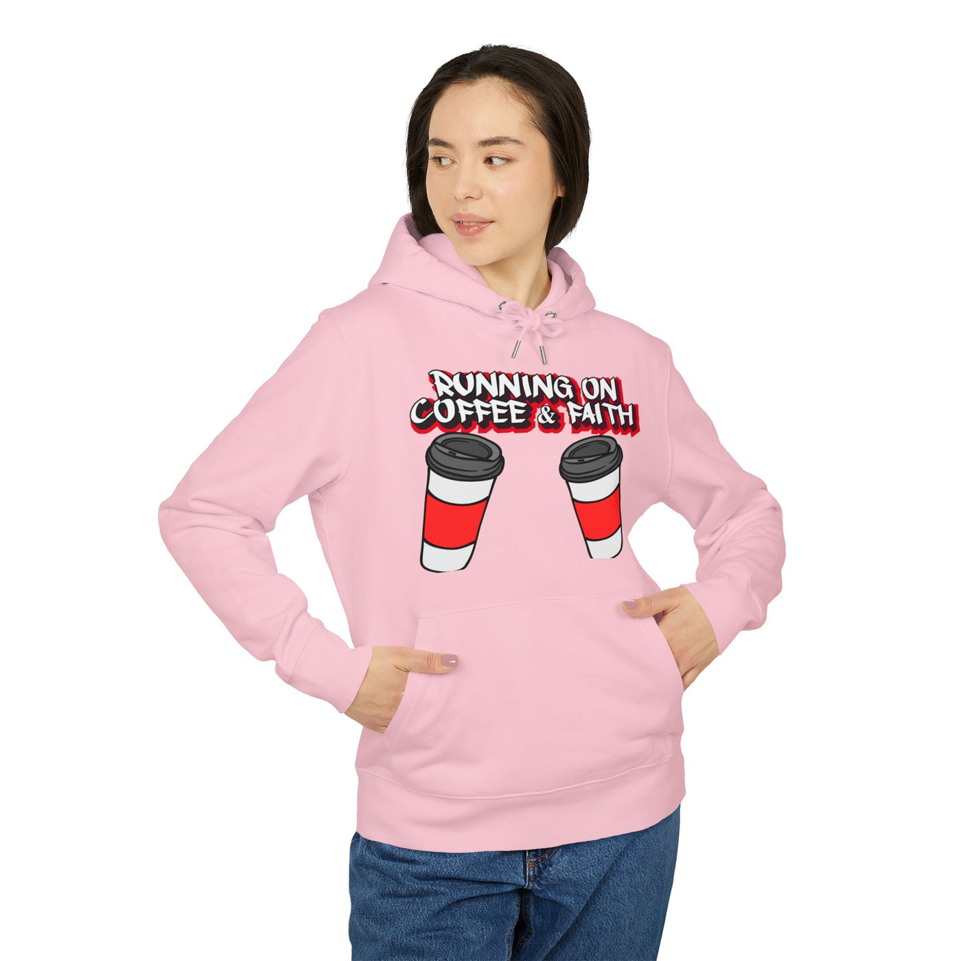 Running on Coffee & Faith Hoodie