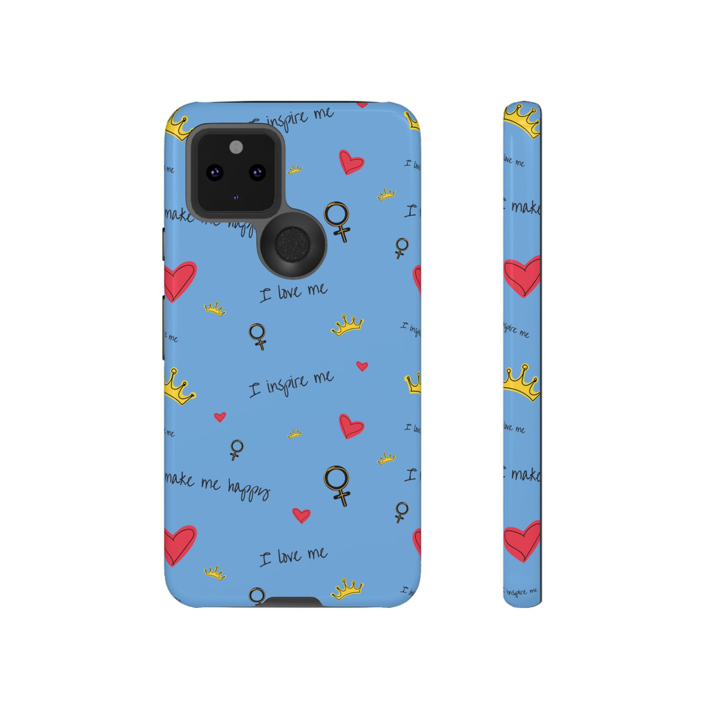 Inspiring Phone Case - 'I Love Me' Design - Tough Cases