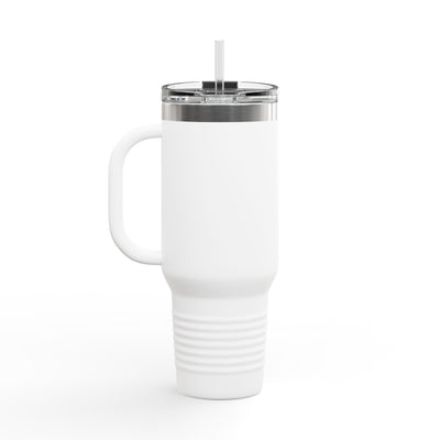 Running on Coffee & Faith Insulated Travel Mug - 40oz Coffee Lover's Companion