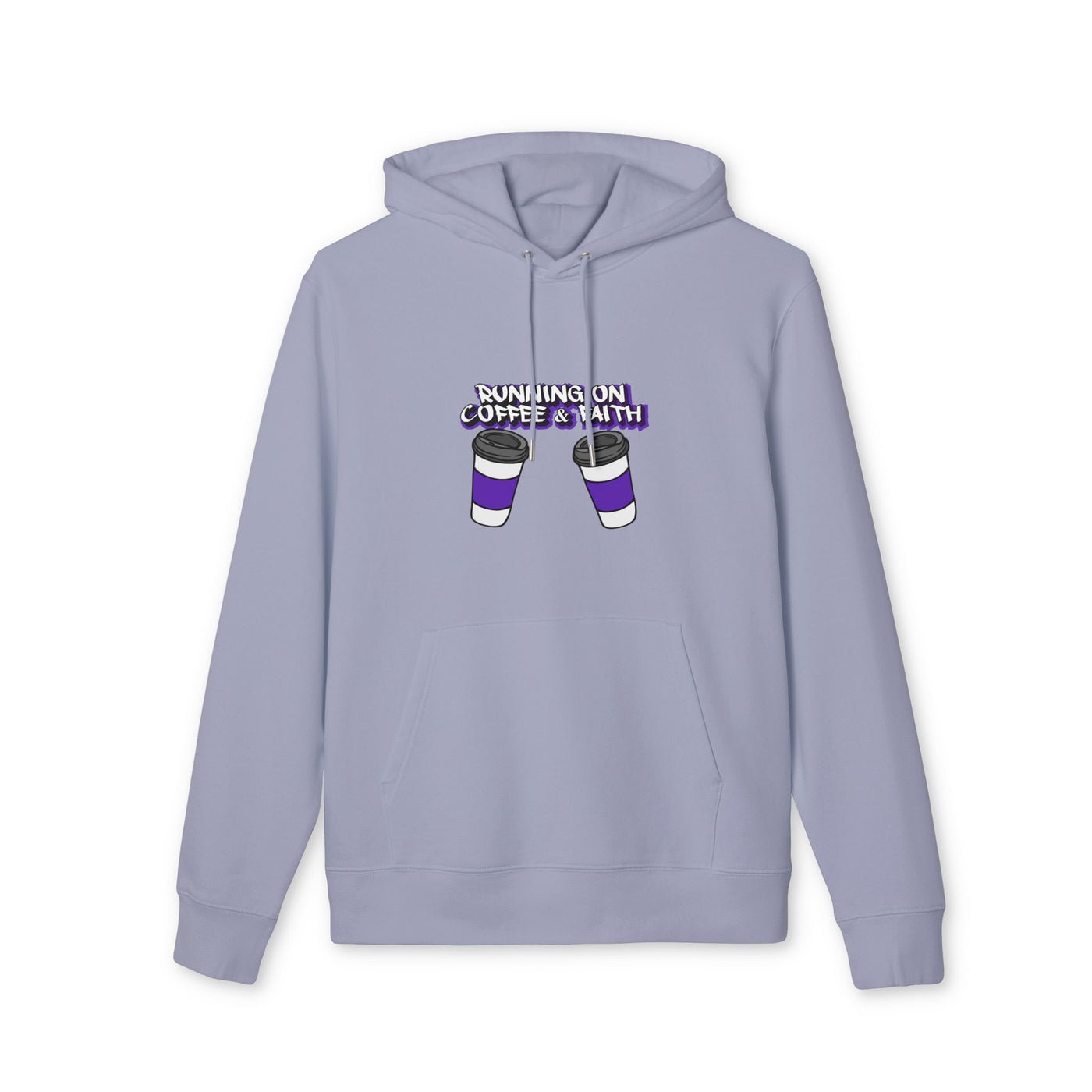 Unisex Hoodie - "Running on Coffee & Faith" Casual Wear