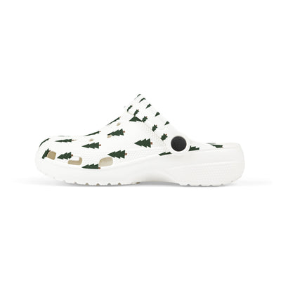 Kids' Holiday Tree Clogs - Fun & Comfy EVA Foam Shoes for Winter Celebrations