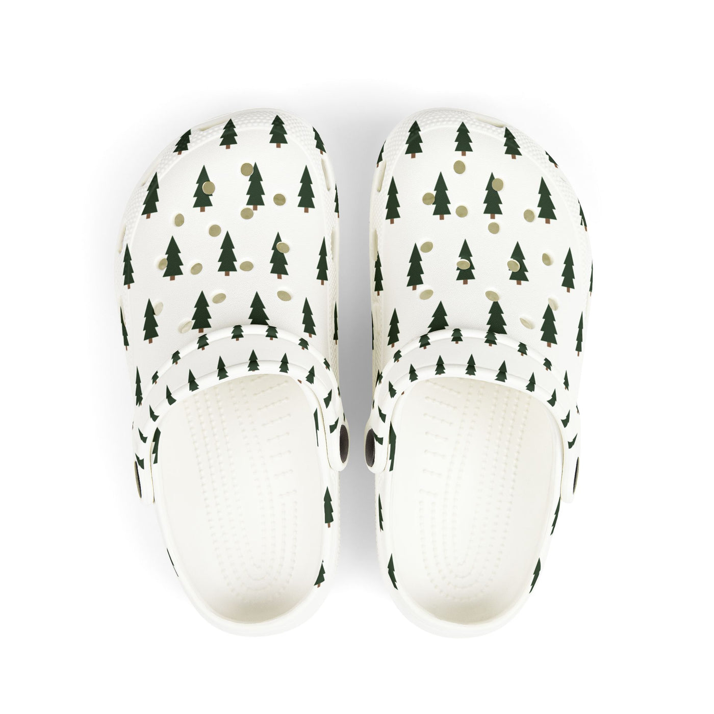 Kids' Holiday Tree Clogs - Fun & Comfy EVA Foam Shoes for Winter Celebrations