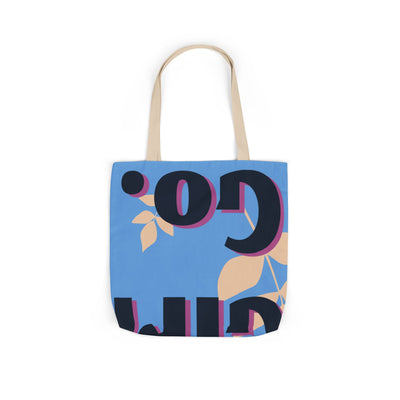 Empowering Canvas Tote Bag | Go Girl Design, Eco-Friendly Shopping Bag, Boho Style, Gift for Her, Everyday Carryall