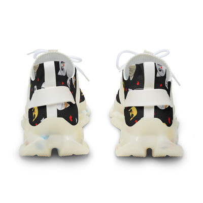 Cute Cat Print Mesh Sneakers for Cat Lovers
