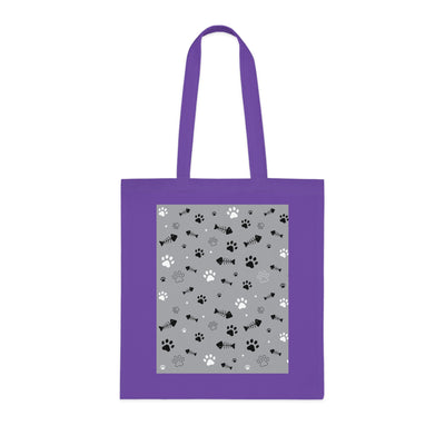 Cute Pet Themed Cotton Tote Bag - Perfect for Animal Lovers