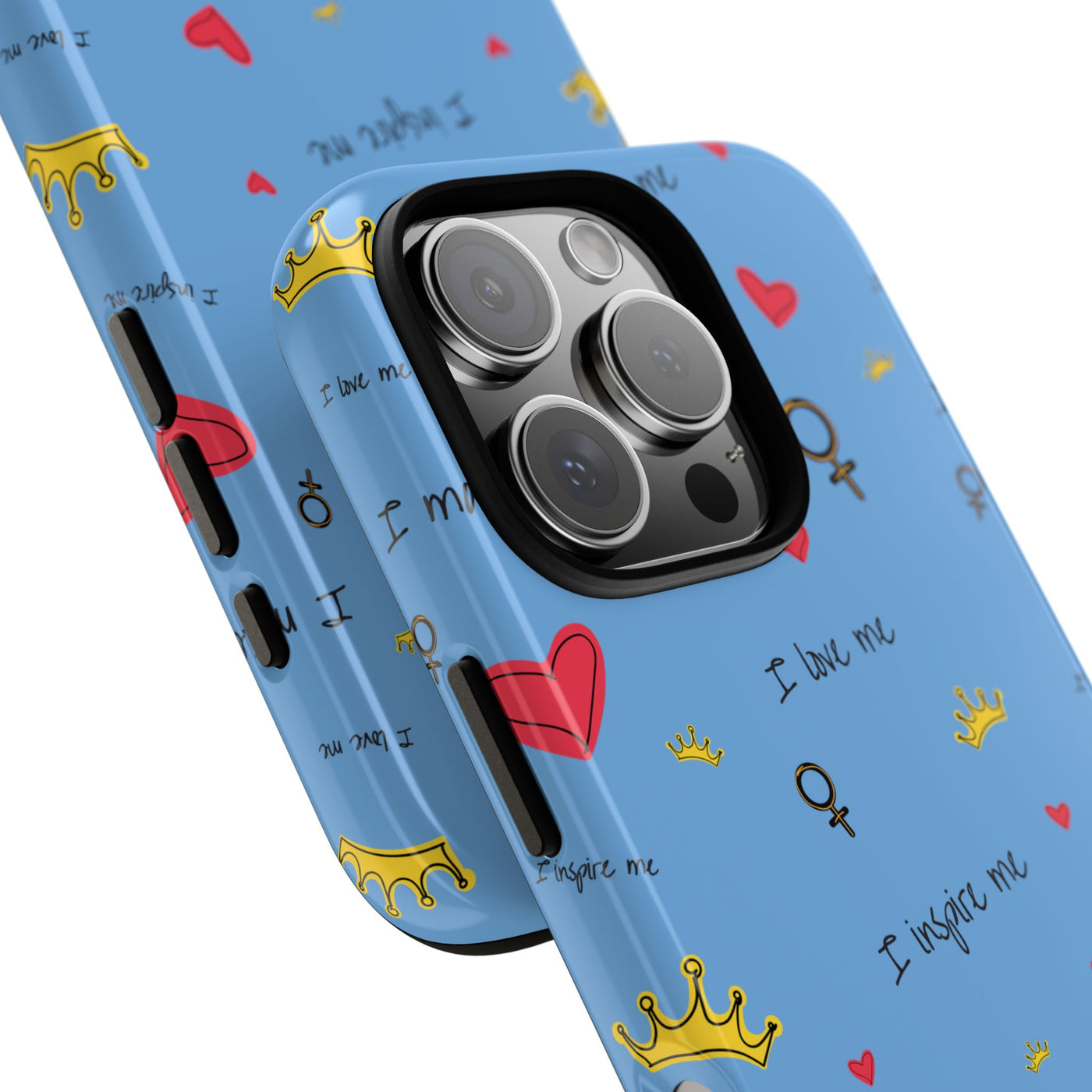 Inspiring Phone Case - 'I Love Me' Design - Tough Cases