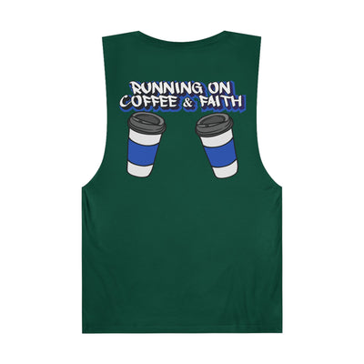 Spooky Vibes Unisex Barnard Tank - Halloween Graphic Sleeveless Tee