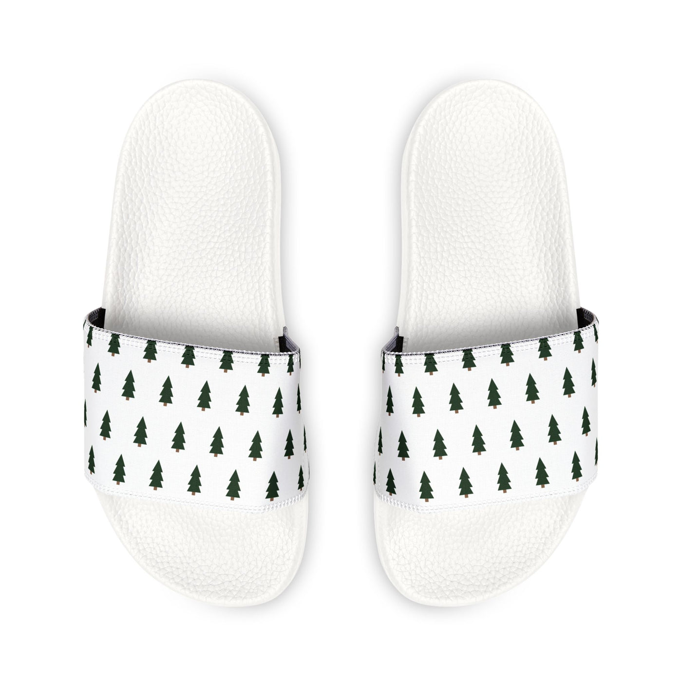 Stylish Removable-Strap Sandals with Pine Tree Design