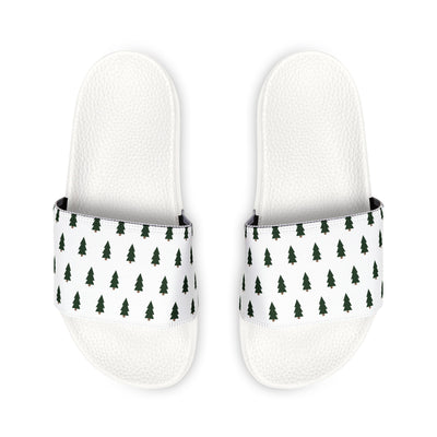 Stylish Removable-Strap Sandals with Pine Tree Design