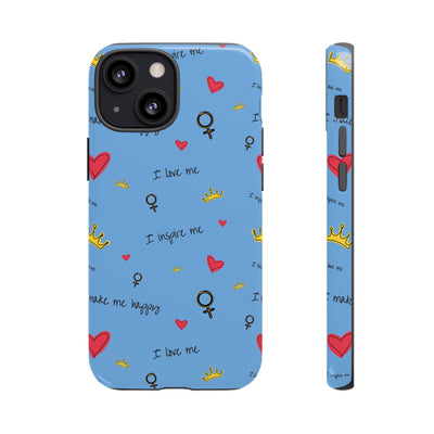 Inspiring Phone Case - 'I Love Me' Design - Tough Cases