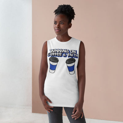 Spooky Vibes Unisex Barnard Tank - Halloween Graphic Sleeveless Tee